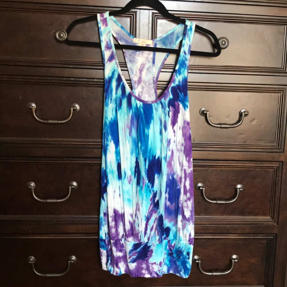 Tie dye tank top
